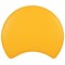 Flash Furniture Soft Seating Flexible Moon for Classrooms and Common Spaces - 18" Seat Height (Yellow) ZB-FT-045C-18-YELLOW-GG - alternate 10